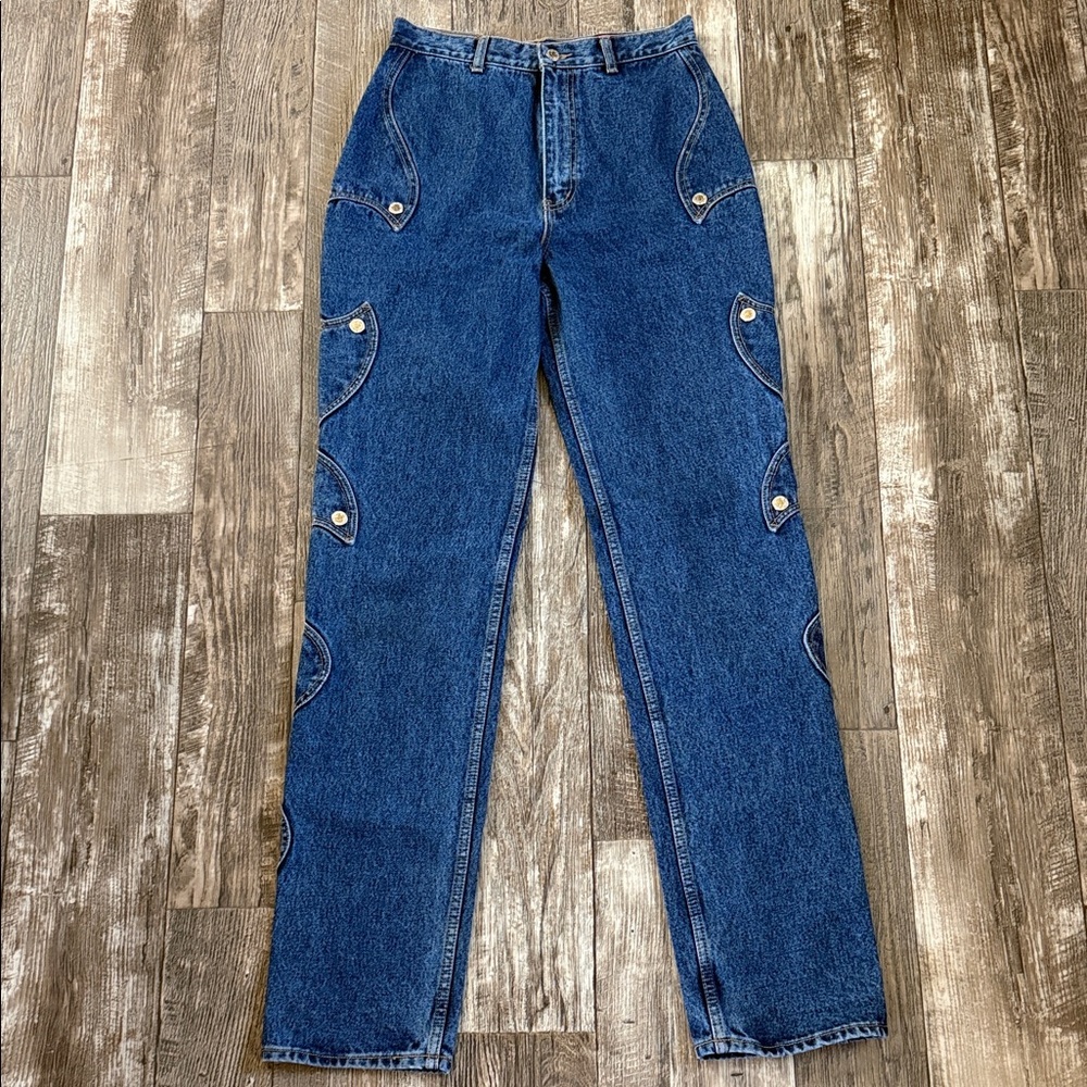 VINTAGE LAWMAN WESTERN STYLISH WOMEN’S JEANS, SIZE 11